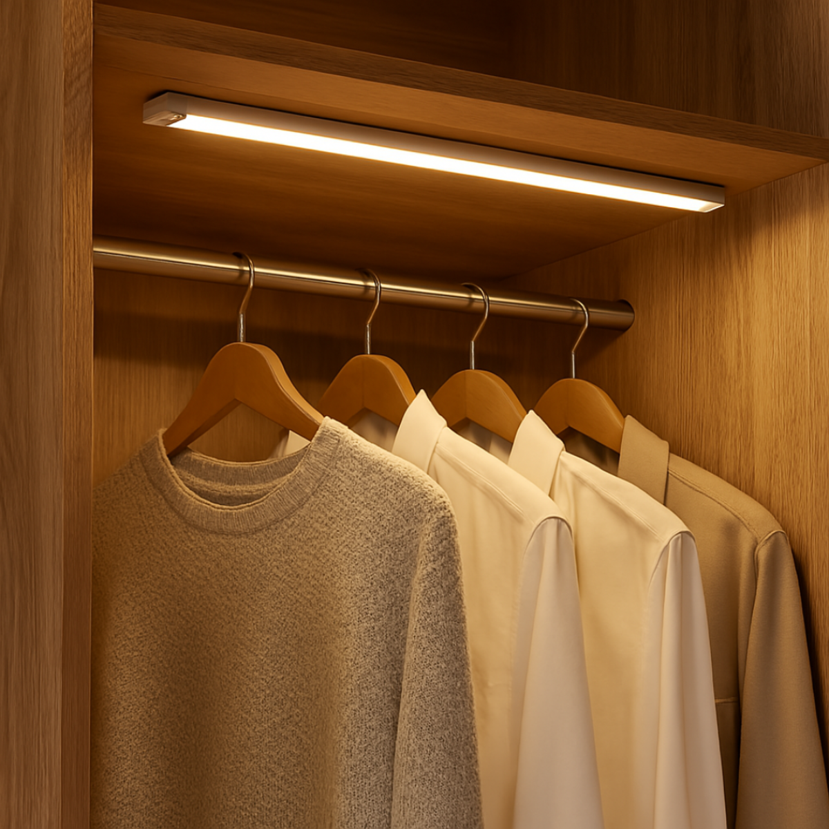 LumiBright™ - Slimme LED Kastlamp met Bewegingssensor